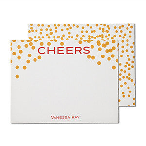 Veuve Clicquot Confetti Cheers Note Cards