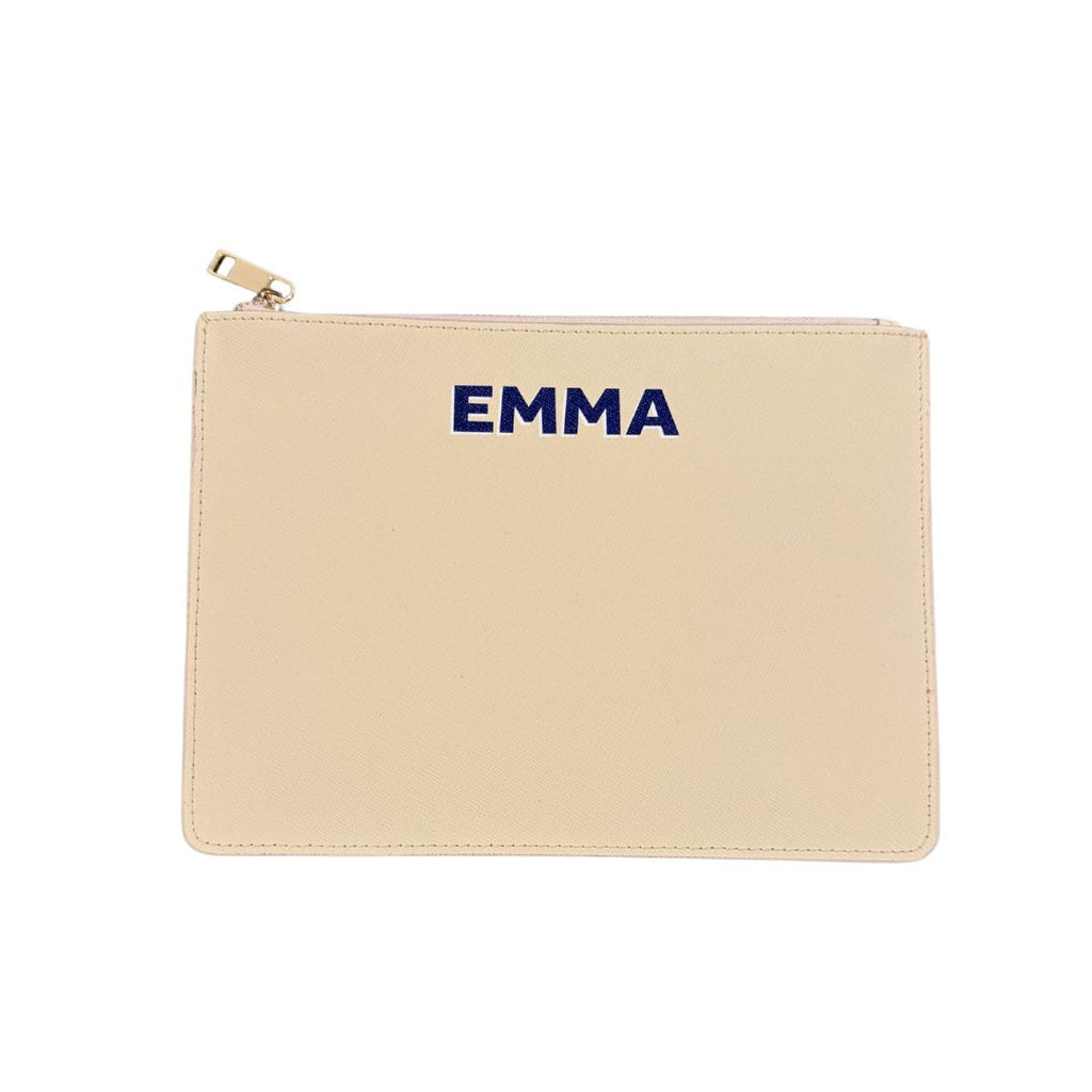 Personalized Leather Pouch